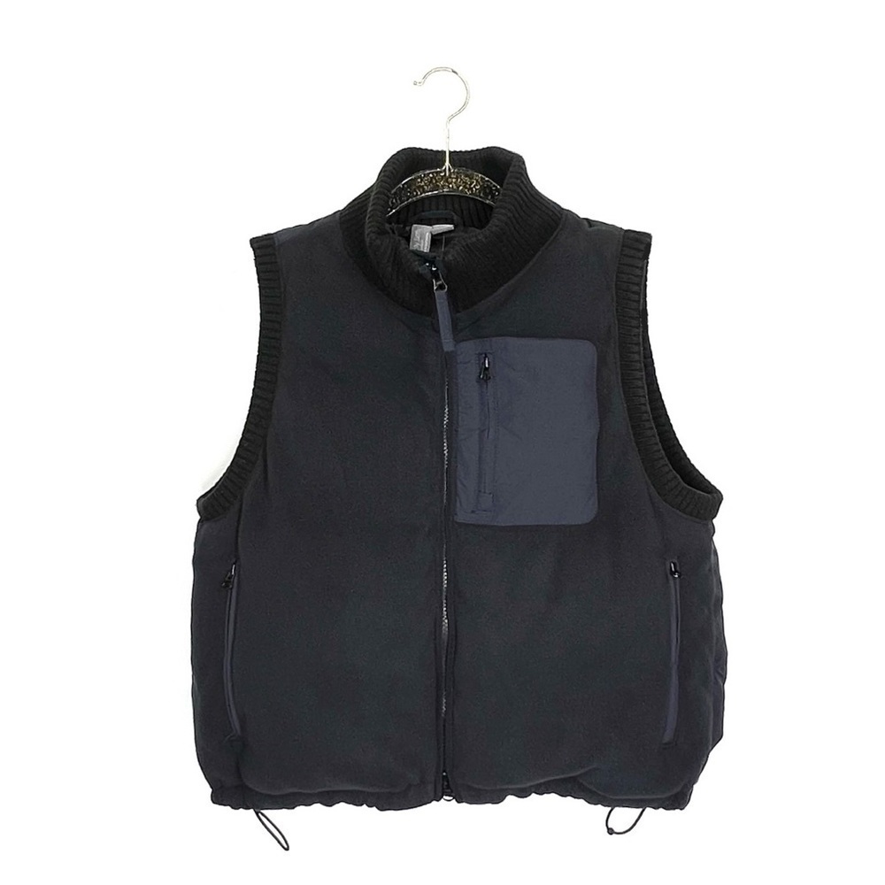 Sweaty Betty Puffer Vest Size Medium Venture Padded Fleece Gilet Black New NWT